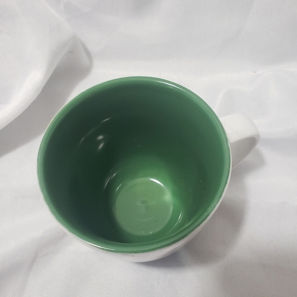 Disney Goofy Coffee Tea Mug F' Gawrsh Sakes White Green Ceramic - Picture 3 of 5